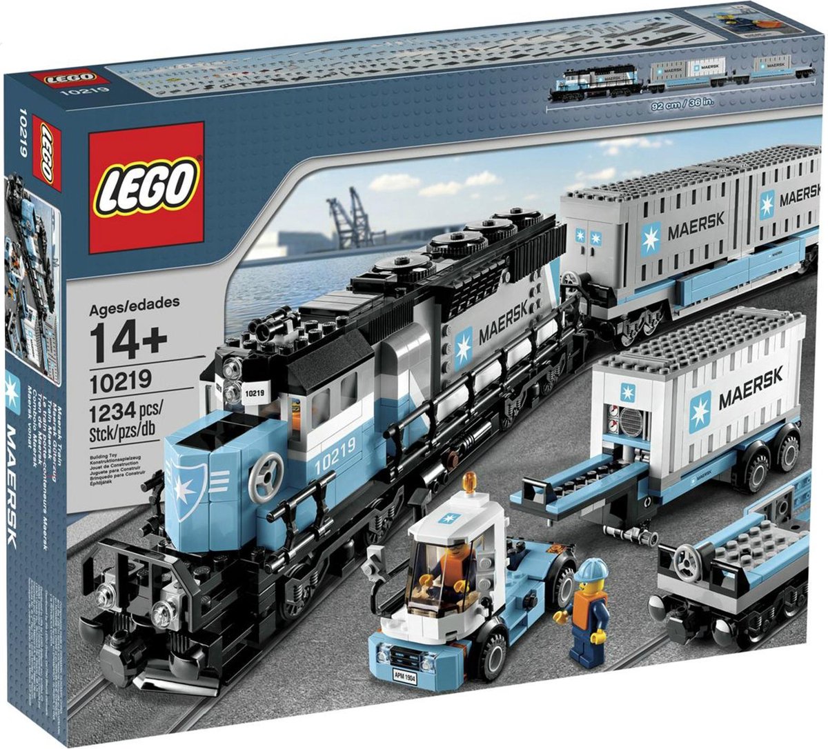 Keer terug Meer Tranen Vergelijk LEGO Maersk Trein - 10219 | Nu Korting tot wel 0%!