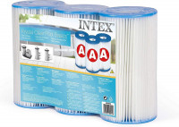 3x Intex zwembad filterpatroon A - Filtercartridge Type A - Orginele intex filters