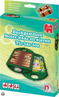 Backgammon, Boter, Kaas en Eieren, Tic Tac toe - Reiseditie