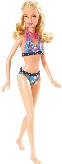 Barbie Strandvriendin Barbie - Blauw