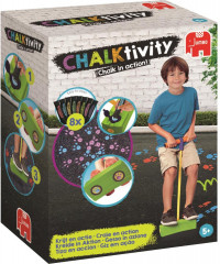 CHALKtivity Springstok met dierenpootafdruk