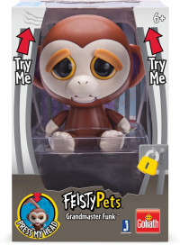 Disney Feisty Pets - Grandmaster Funk 11 Cm Bruin