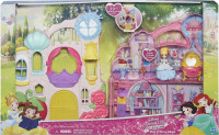 Disney Princess mini prinsessen kasteel met Assepoester popje in Little Kingdom draagkoffer