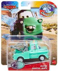 Disney speelgoedauto Pixar Martin junior blauw/paars