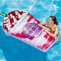 Intex 58777 - Opblaasbaar luchtbed - Model 'Milkshake PINK BERRY' - 198x107cm