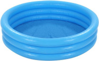 Intex Crystal Blue Opblaasbaar Zwembad - 3 Rings - 168 cm - Opblaaszwembad