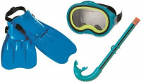 Intex - Duikbril/Snorkel/Flipper Set - 8+ jaar - Geel