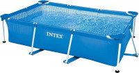 Intex Family Frame Zwembad 300x200x75cm - Opzetzwembad Rechthoekig