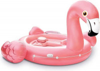 Intex Opblaasbaar Party Eiland Flamingo met Ingebouwde Koelbox - Opblaasfiguur