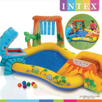 Intex Speelzwembad Dinosaurus - 191x249x109cm