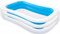 Intex Zwembad Blauw opblaas zwembad