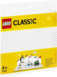 LEGO Classic Witte Bouwplaat - 11010