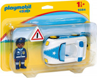 PLAYMOBIL 1.2.3 Politiewagen - 9384
