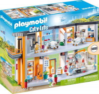 PLAYMOBIL City Life Groot ziekenhuis met inrichting - 70190