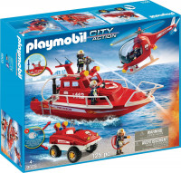 Playmobil - Fire brigade set with underwater motor (9503)