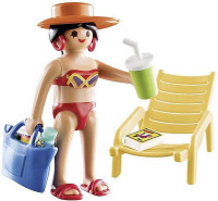 PLAYMOBIL Special Plus Vakantieganger met strandstoel - 70300