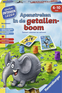 Ravensburger Apenstreken in de Getallenboom - Educatief spel