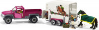 Schleich - Horse Club - Pickup met paardentrailer - 42346