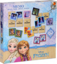 Slammer Houten Memo Disney Frozen 28 Stuks