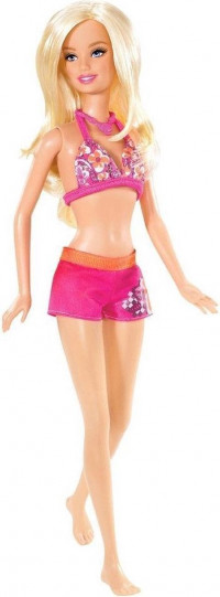 Strandfeest Barbie Roze