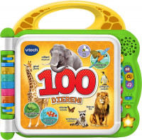 VTech Baby Mijn Eerste 100 Woordjes Dieren - Educatief Babyspeelgoed - Baby Woordjes Leren