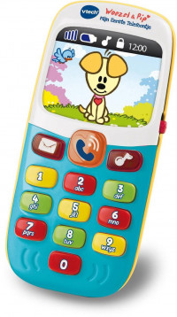VTech Baby Woezel & Pip - Mijn Eerste Telefoontje - Interactief Speelgoed - Educatief Babyspeelgoed