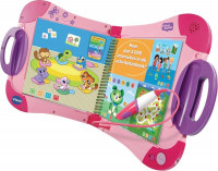 VTech MagiBook Bundel - Met Activiteitenboek - Een Dag uit het Dagelijkse Leven - Niveau 1 - Roze