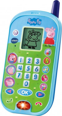 VTech Peppa Pig Leertelefoon - Educatief Babyspeelgoed - Baby Telefoon