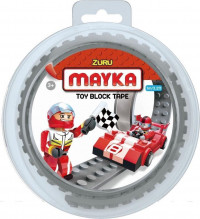 Zuru-Mayka 34635 Block Tape 2 Noppen 1m Grijs